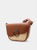 Sac à main style rétro - Brun