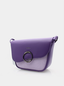 Sac à main style rétro - Mauve