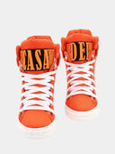 Baskets pour Femmes montantes - Orange
