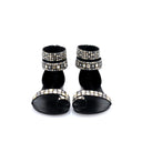 Sandales en cuir - Noir