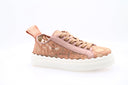 CHLOE - Lauren Lace Sneaker - Pink Tea