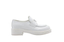 PRADA - Mocassin - Blanc
