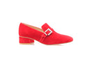STUART WEITZMAN - Crystal Geo Buckle - Rouge