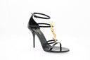 YVES SAINT LAURENT - Cassandra 100 Sandal - Noir
